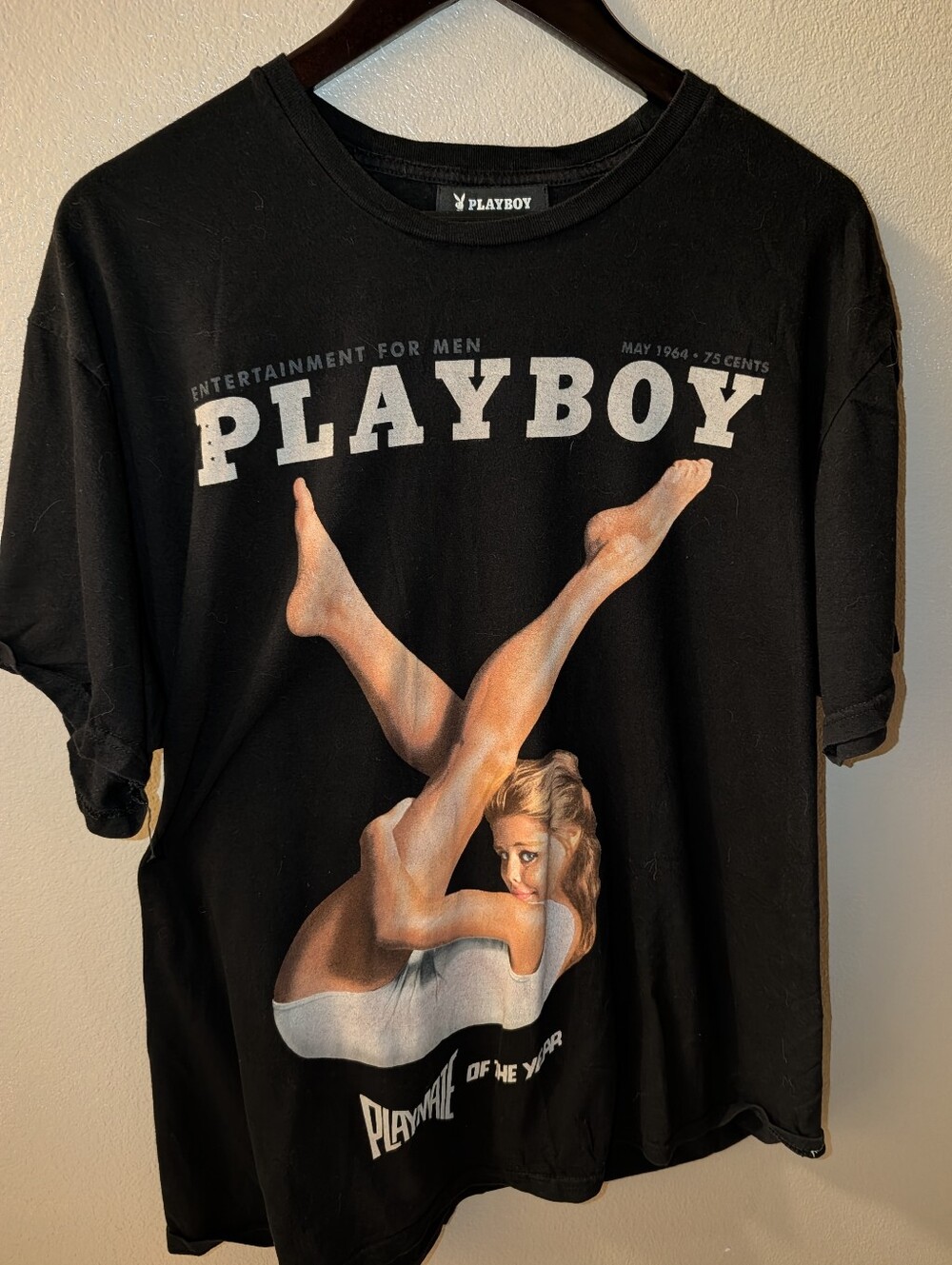Playboy Magazine TShirt, May 1964 "Playmate of The Year"